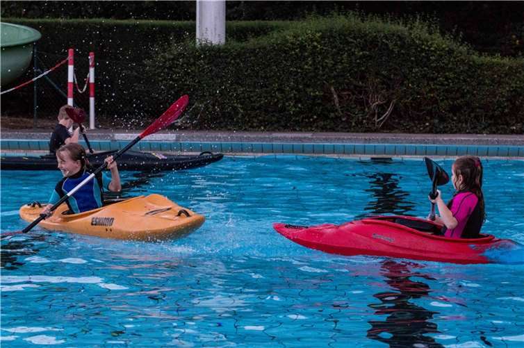 Mit dem Anbruch der Herbstferien schloss der Kanuclub Nette Plaidt eine erfolgreiche Saison im Wassertraining ab. Foto: privat