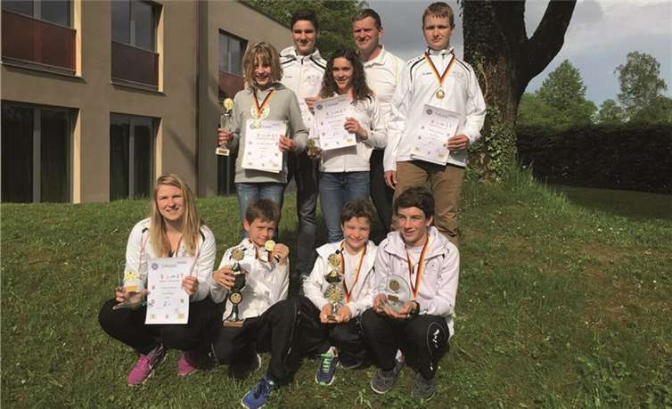 Mit dem Auftritt in Passau durften die Athleten aus Unkel sehr zufrieden sein.privat