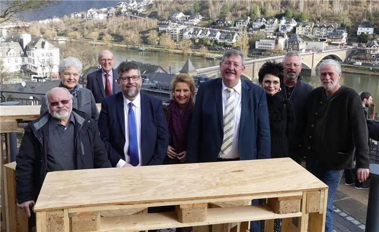 Gutes bewahrt - Neues gewagt Mit dem Außenbereich Nonnengarten wurde auch die sogenannte Cochemer Stadtterrasse neu gestaltet.