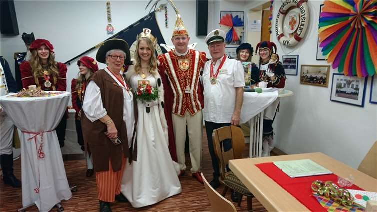 Mit dem Besuch des Lahnsteiner Prinzenpaares erreichte die Veranstaltung dann einen weiteren Höhepunkt.  Foto: MK