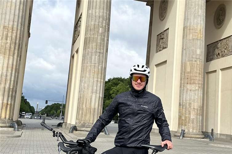 Mit dem Fahrrad um die Welt: Tom Steffens plant eine besondere Fahrradreise.Foto: privat