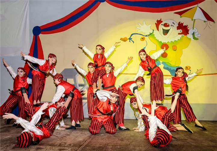 Mit dem Piratentanz der Minis begann das närrische Programm.