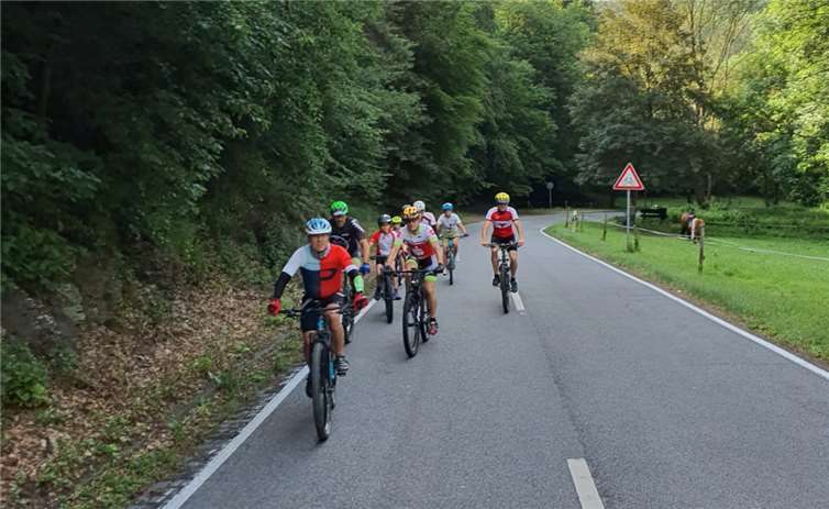 Mit dem Rad unterwegs für einen guten Zweck. Foto: privat