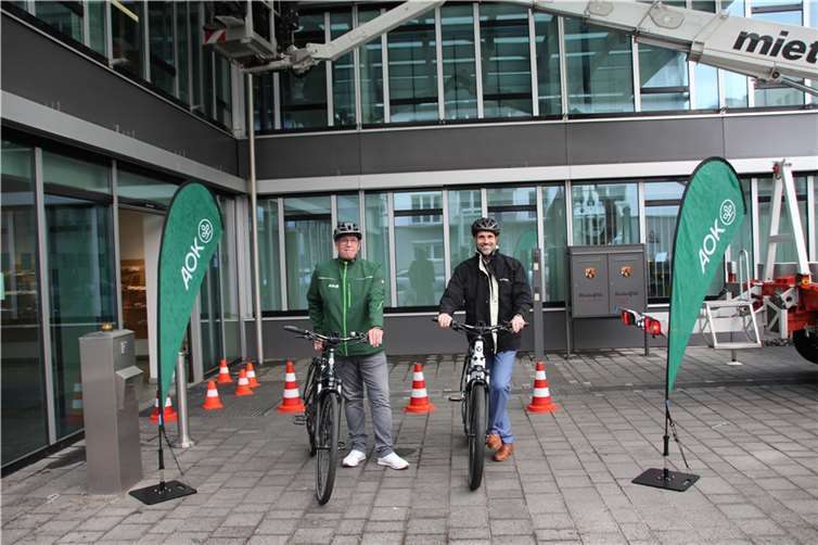 „Mit dem Rad zur Arbeit“ ist seit rund 20 Jahren die größte Bewegungskampagne in Deutschland, mit zuletzt rund 6.500 Teilnehmenden in Rheinland-Pfalz und im Saarland. Foto: AOK
