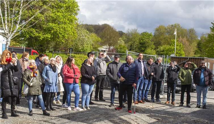 Mit dem „Richtfest“ für den Erweiterungsbau konnte ein weiterer Schritt in dem Projekt erreicht werden. Quellen: Stadtverwaltung Dierdorf
