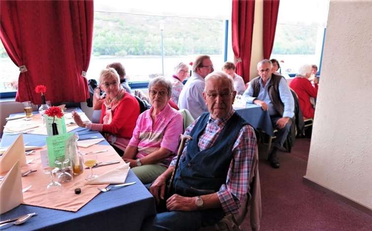 Mit dem Schiff fuhr die Gruppe von Boppard nach St. Goar.Foto: Karl-Heinz Josten