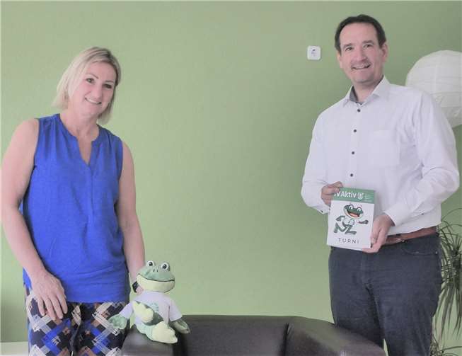 Mit dem Slogan „Für mich, für uns, für alle“ will der TVW von 1868 neue Mitglieder werben und die bisherigen zum weiteren Mitmachen motivieren. Mit den Programmheft „TV Aktiv“ stellt der Verein seine Abteilungen und deren Übungsleiter vor. Foto: Jürgen Grab