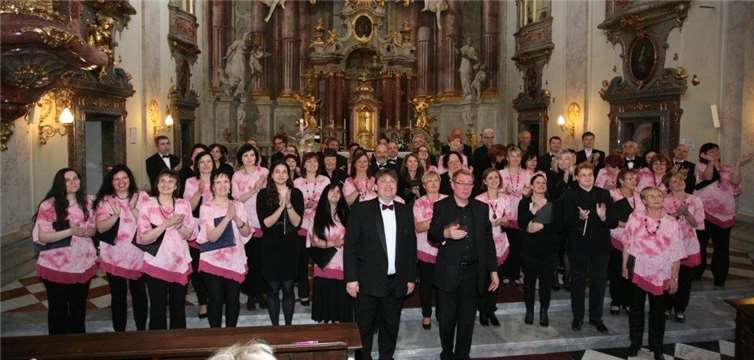Mit dem Svatopluk-Chor aus Uherske-Hradiste ist der Dekanatschor befreundet. privat