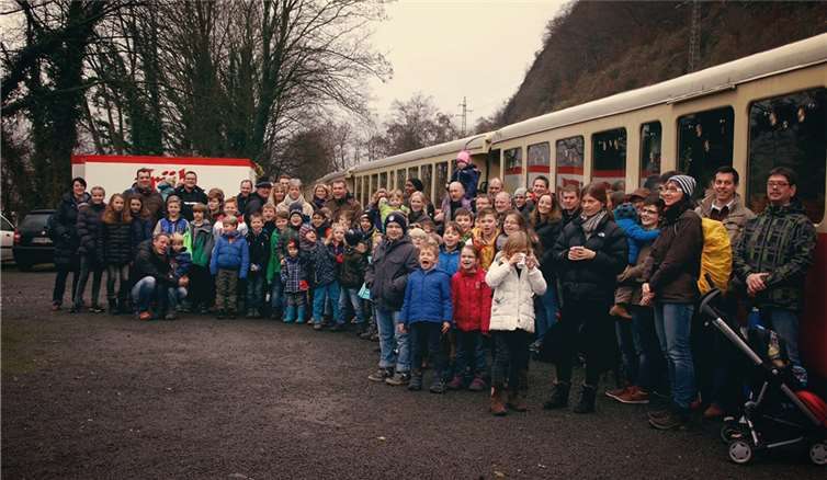 Mit dem Vulkanexpress ging es durch das schöne Brohltal.privat