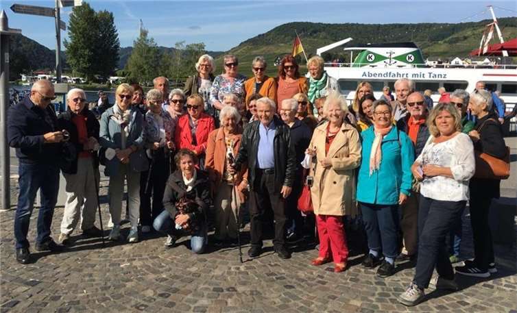 Mit dem Zug nach Cochem und weiter mit dem Schiff nach Beilstein, kamen sie zur Mittagszeit in Beilstein an.Foto: privat