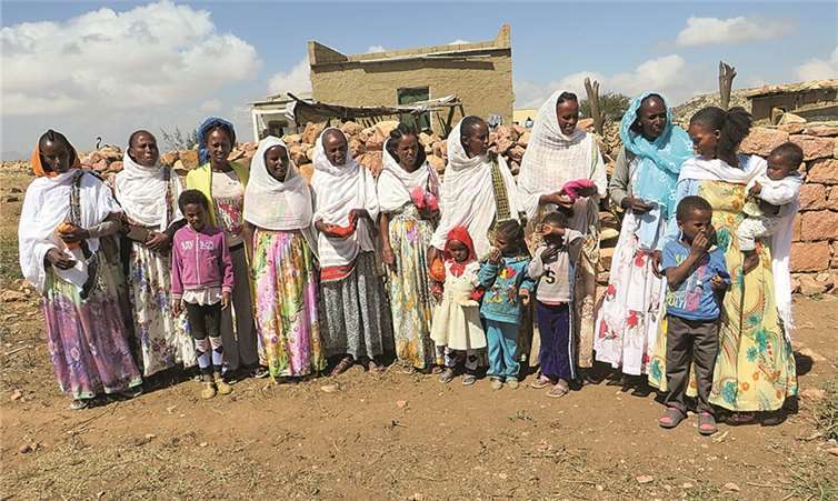 Mit dem erlaufenen Geld kann alleinerziehenden Frauen in Eritrea eine Grundlage zur Ernährung ihrer Familien geboten werdenPrivat