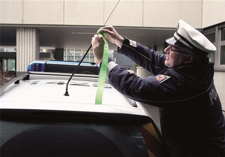 Mit dem grünen Band der Hoffnung soll am 10. Februar die Aufmerksamkeit vermehrt auf die Arbeit in den Kinderhospizen gerichtet werden.privat