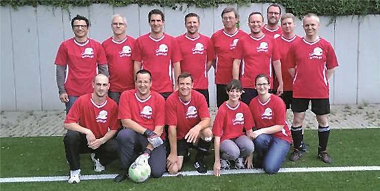 Mit dem neunten Platz beim Dorfturnier waren die Tischtennisspieler zufrieden.privat