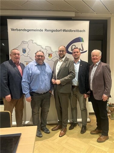 Mit dem nun vollständig aufgestellten Beigeordnetenteam sieht sich die Verbandsgemeinde gut gerüstet für die kommenden Herausforderungen.  Foto: privat