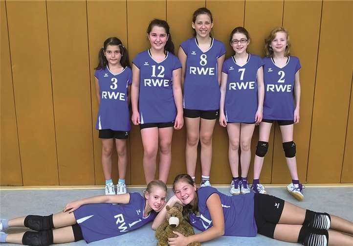 Mit dem zweiten Platz haben sich die Mädchen für die Rheinland Meisterschaften qualifiziert. privat