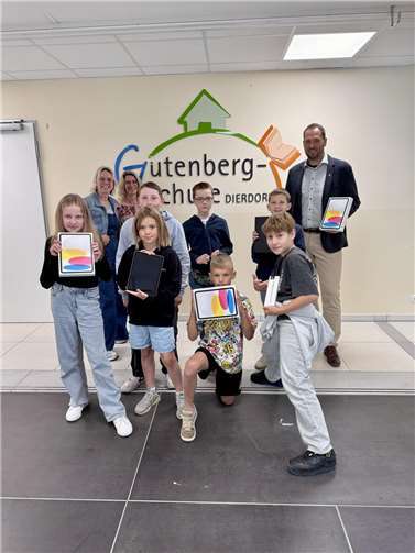 Mit den iPads können Unterrichtsmethoden weiterentwickelt werden.