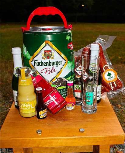 Mit den verschiedenen Paketen lässt sich wunderbar zu Hause Kartoffelmarkt feiern. Foto: privat