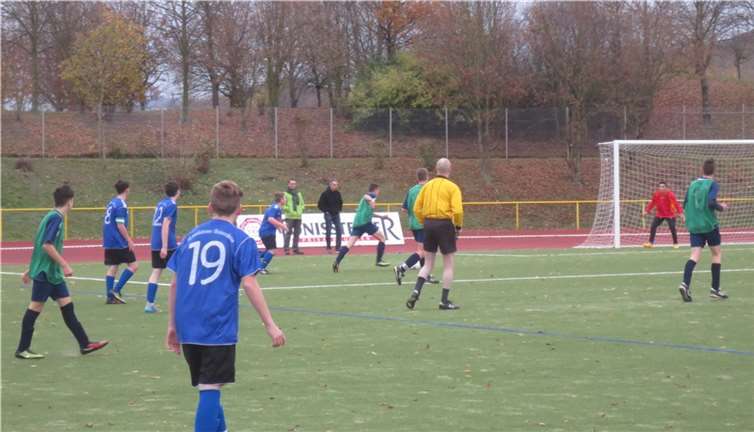 Mit der B-Jugend aus Heimersheim machte die JSG Bad Breisig im heimischen Rheintalstadion kurzen Prozess.privat