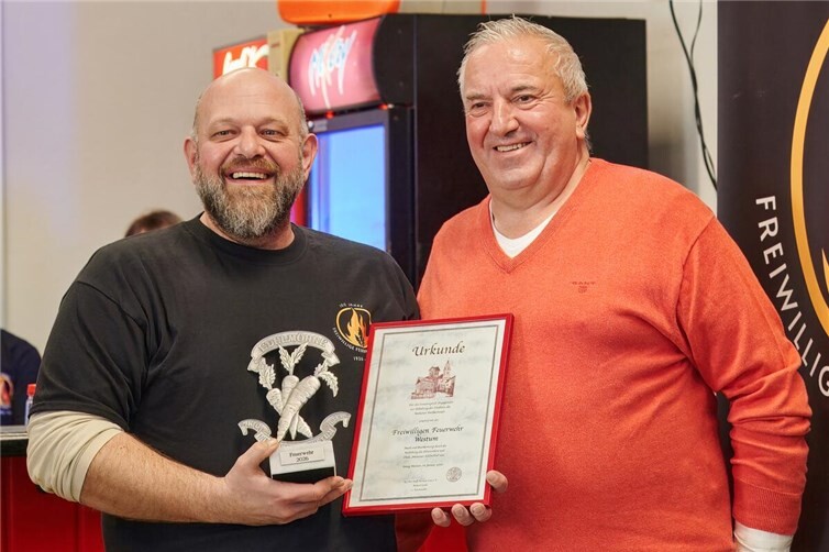 Mit der Ehrung wurde das außergewöhnliche ehrenamtliche Engagement der Feuerwehrkameradinnen und -kameraden gewürdigt.  Foto: privat