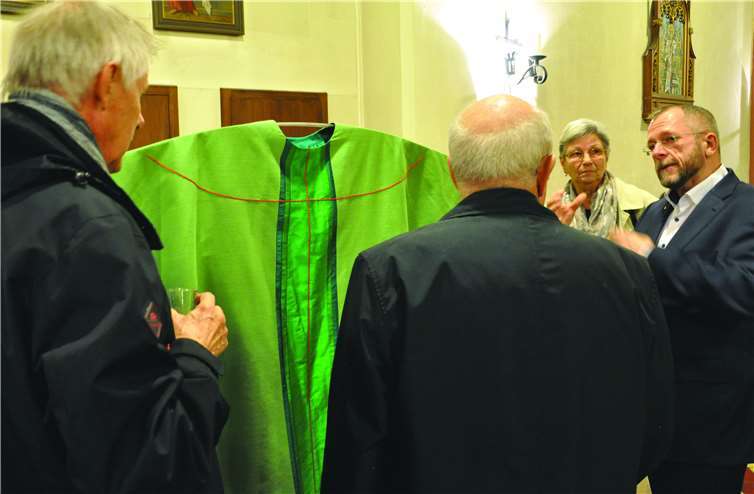 Mit der Farbe Grün verkündet die Kirche ganzjährig Hoffnung. privat