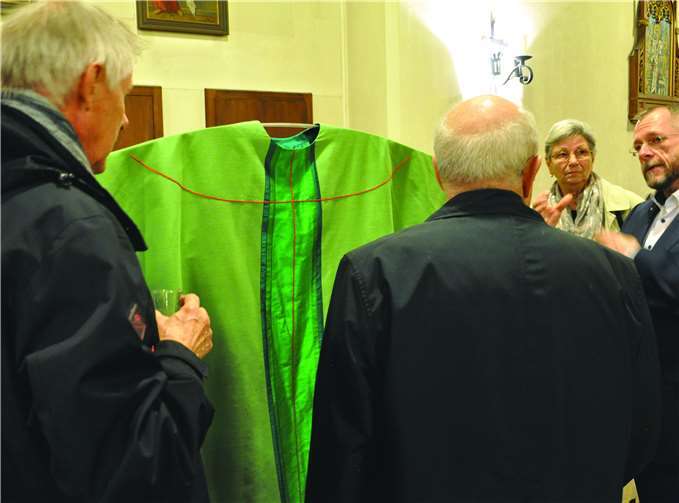 Mit der Farbe Grün verkündet die Kirche ganzjährig Hoffnung. privat