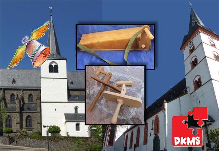 Mit der Klepperaktion wollen die Messdiener aus Mendig helfen. privat