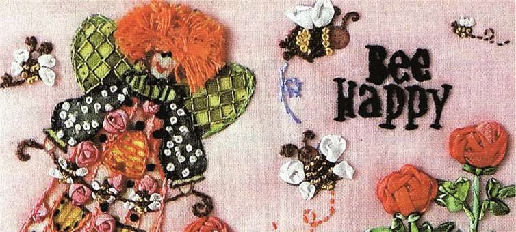 Mit der Kunst des Stickens lassen sich sogar dreidimensionale Effekte erzielen.privat