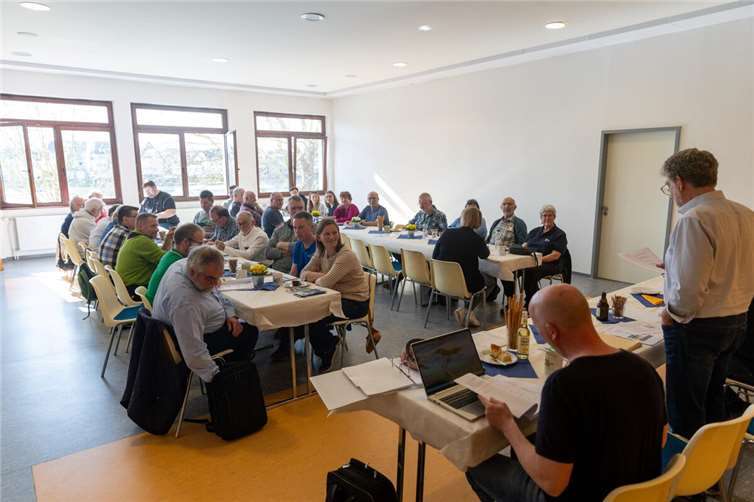 Mit der Mitgliederversammlung wurden die Feierlichkeiten eröffnet. Foto: privat