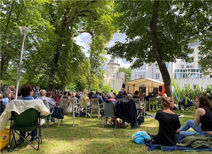 Mit der Open-Air-Bühne „Im Gebück“ hat der Bürgerverein Montabaur einen besonderen Veranstaltungsort geschaffen.