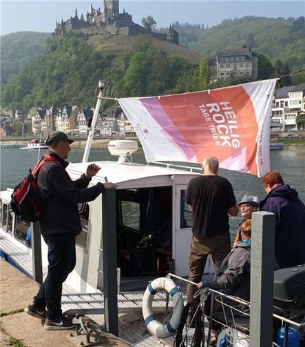 Mit der Pollux ging es bis nach Trier.