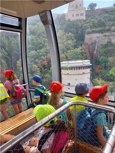 Wenn Freunde auseinandergehen Mit der Seilbahn ging es auf die Festung Ehrenbreitstein.