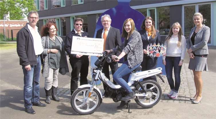 Mit der Spende für das zweite Mofa ist eine interessante Gestaltung des Mofa-Kurses zu gewährleisten. privat