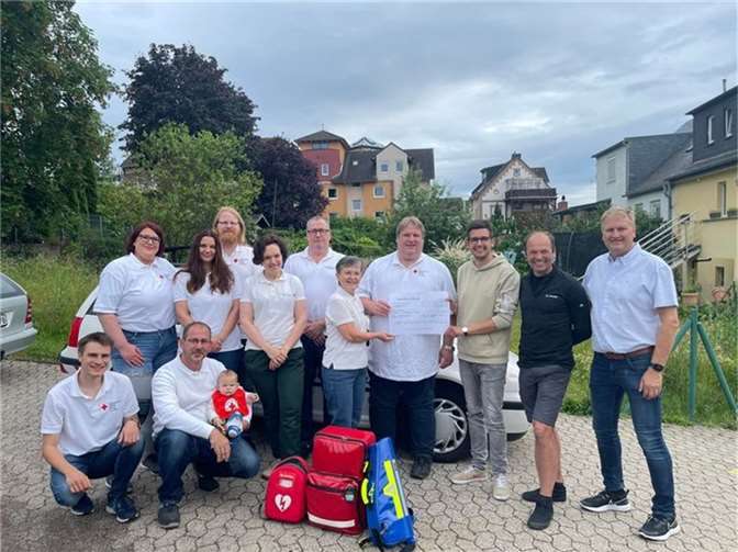 Mit der Spende konnte ein neuer Rucksack für den Einsatz angeschafft werden. Foto: privat