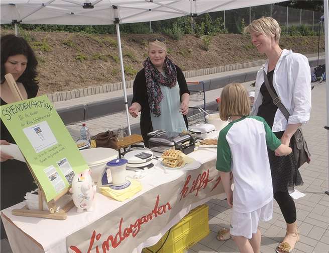 Mit der Spendenaktion, die die Erzieherinnen des Kindergartens Winningen organisierten, wird ein von der Elbeflut betroffener Kindergarten unterstützt. privat