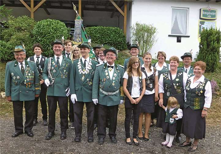 Mit der Teilnahme in Rödelhausen ist nun der Besuch der Schützenfeste beendet.  privat