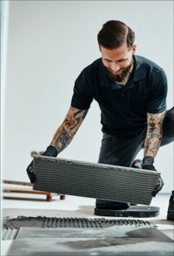 Mit der Wahl der passenden Fliesen, hat man direkten Einfluss auf die Raumgestaltung.