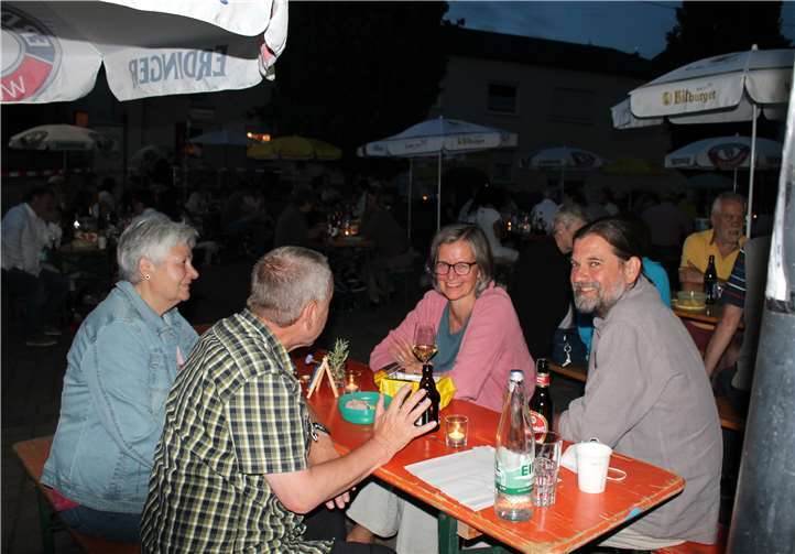 Mit deutlichen Hygiene- und Kontaktregeln konnte gefeiert werden.
