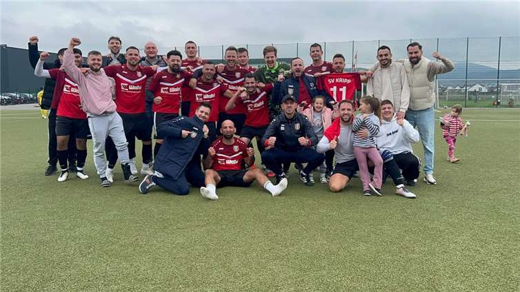 Mit diesem Erfolg festigt der SV Kripp II seine Heimstärke und bleibt im eigenen Stadion weiterhin ein schwieriger Gegner. Foto: SV Kripp