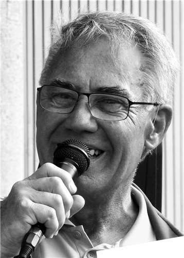 Mit diesem Lächeln bleibt er in Erinnerung - Franz-Albert „Blacky“ Günther.  Foto: Ralf Breuer
