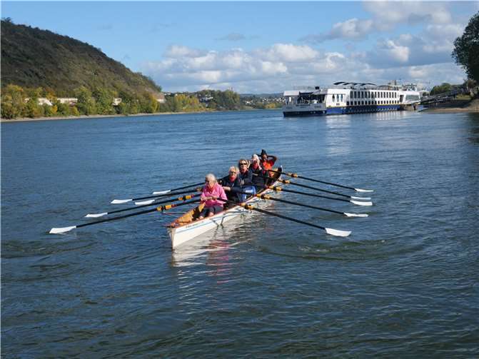 Mit drei Booten wurde am 21. Oktober beim Ruderverein Rhenus abgerudert. Foto: privat