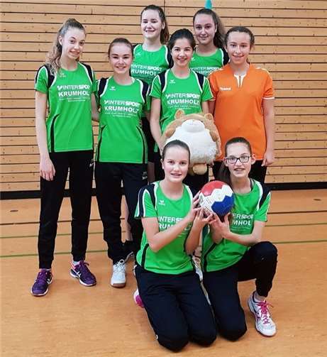 Mit drei Siegen starteten die Mädchen vom TV Urbar in die neue Korbball-Saison.  privat