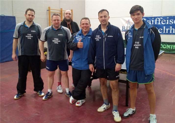 Mit einem 9:3 ließ die „Zweite“ der TTSG dem Gegner keine Chance.privat