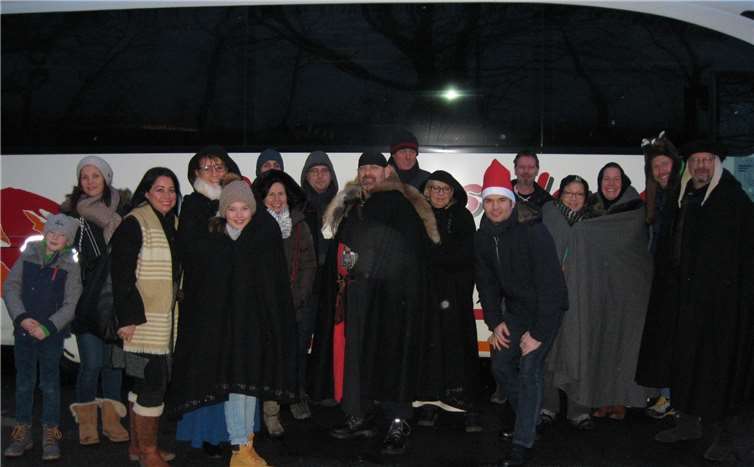 Mit einem Charterbus vom „Moselaner“ ging es nach Dortmund. privat
