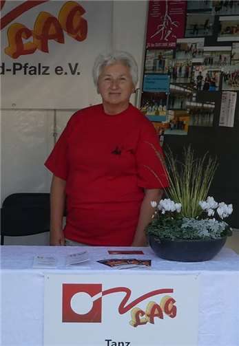 Mit einem Stand am „Markt der Möglichkeiten“ war die LAG beim Ehrenamtstag in Mayen dabei. Privat