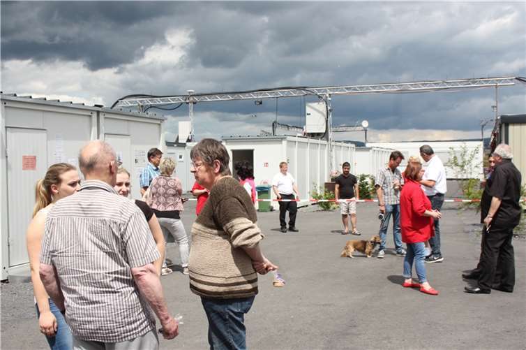 Mit einem Tag der offenen Türe wurde das Flüchtlingscamp 2016 eröffnet. Nach der Schließung Ende 2020 soll es in 2024 wieder errichtet werden.  Foto: FF