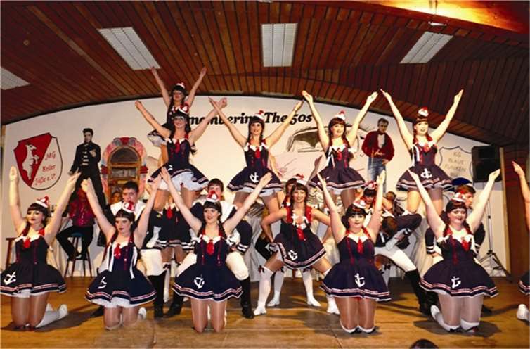 Mit einem atemberaubenden Auftritt begeisterte die TG KG Beller Jäße.