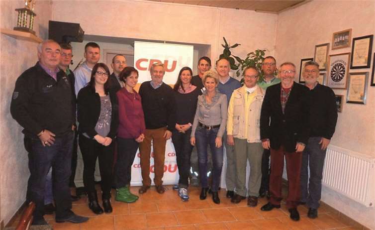 Mit einem gemischten Team treten die Leubsdorfer Christdemokraten bei den Kommunalwahlen. privat