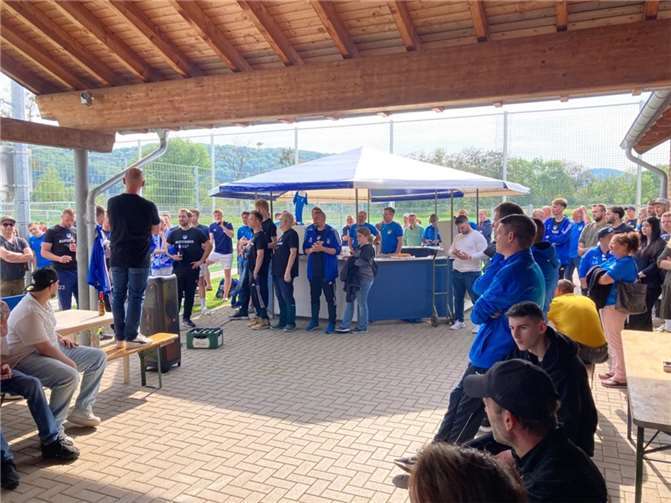 Mit einem geselligen Grillfest beendete der SC Bad Bodendorf die Saison.  Foto: SC Bad Bodendorf