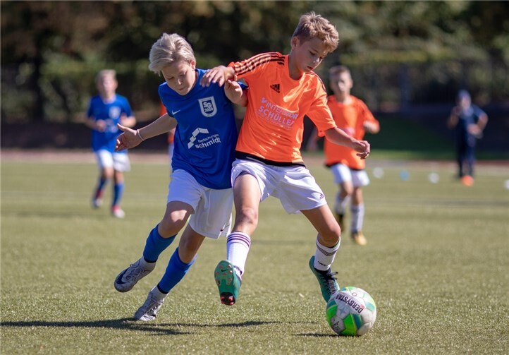 Mit einem hervorragendem Spiel sicherten sich die D-Junioren den dritten Platz in der Bezirksliga. Tobias Jenatschek