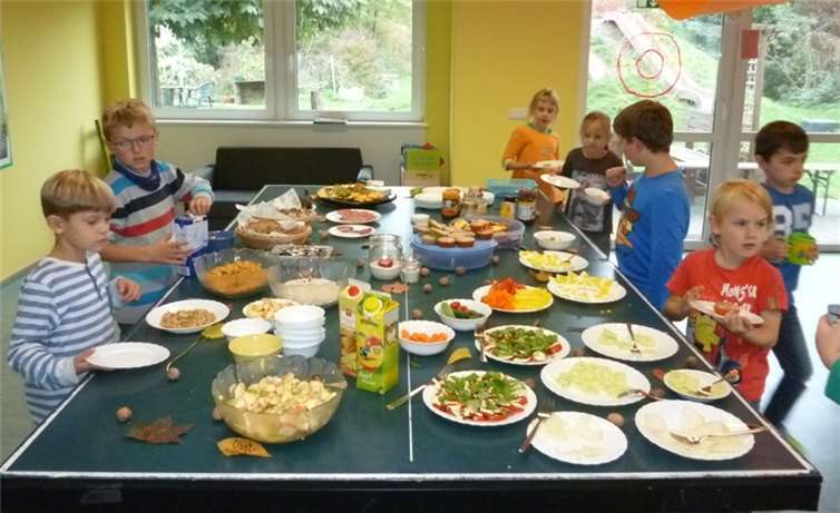 Mit einem reichhaltigen Frühstück ging es gut gestärkt in einen neuen aufregenden Tag.